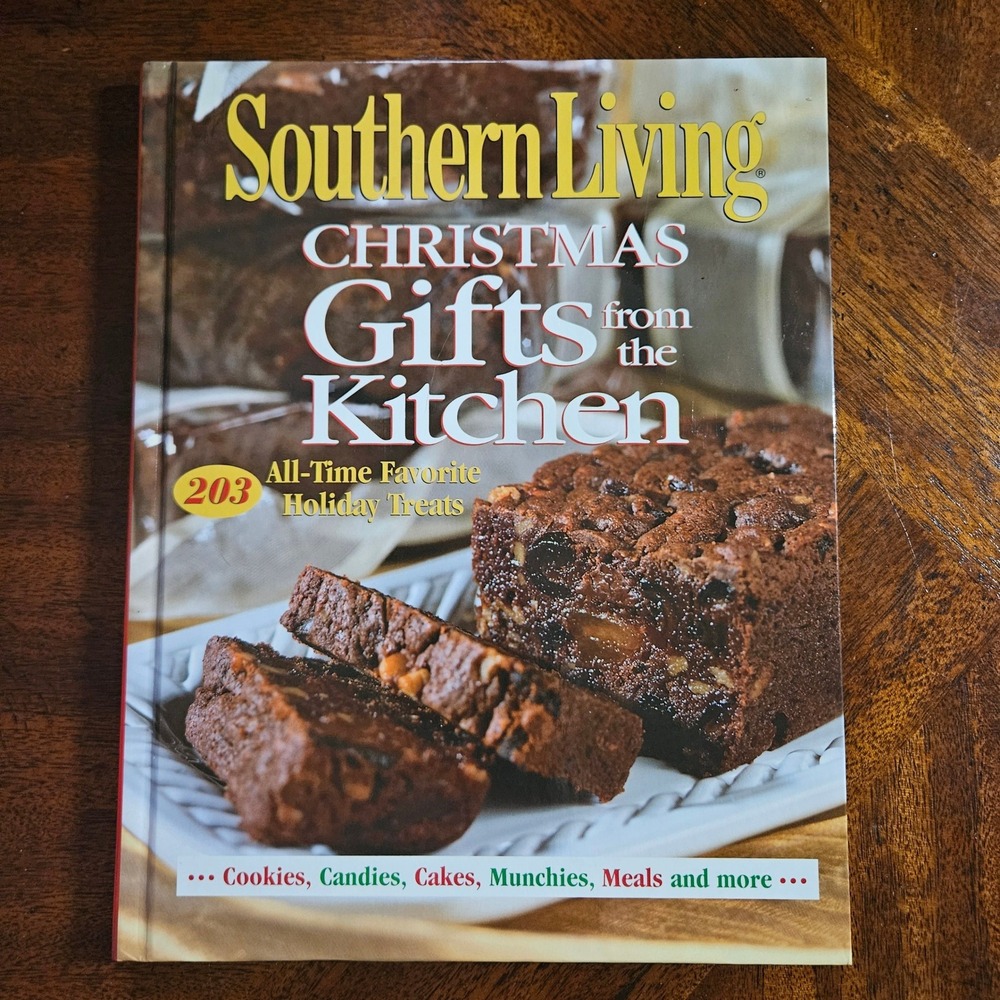 Southern‎ Living Christmas Gifts from the Kitchen Hardcover Cookbook 203 Recipes
